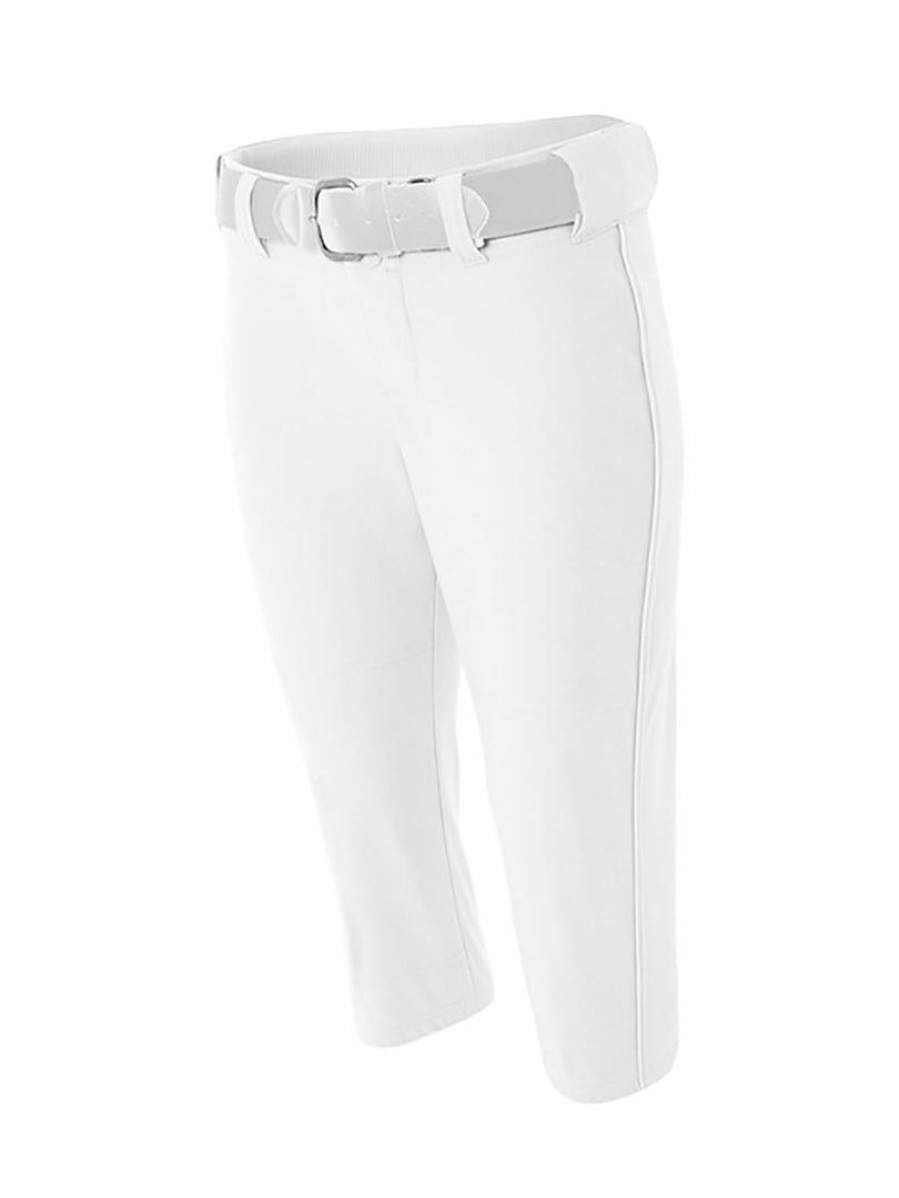 By Sport * | Best Sale Madsportsstuff Womens Softball Pants Capri Length Pro Line