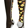 Ncaa Socks * | Flash Sale Madsportsstuff Softball Socks With Bombs Bombers For Girls Or Women Athletic Over The Calf Socks