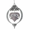 Accessories * | Deals Madsportsstuff Gymnast Christmas Ornament With Crystal Gymnastics Heart Charm