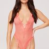 Lingerie * | Yandy Peach And Love Gartered Teddy