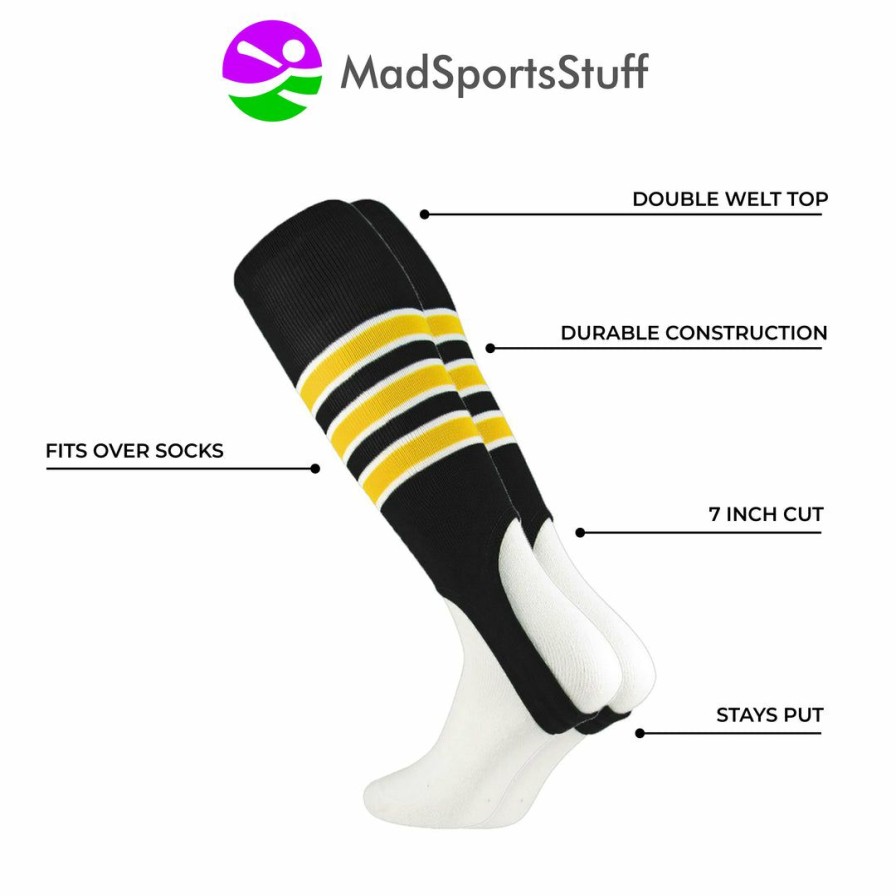 Ncaa Socks * | Wholesale Madsportsstuff Baseball Stirrups By Tck Pattern D 3 Stripe