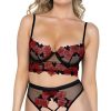 Lingerie * | Roma Rosa Bella High Waisted Bra Set