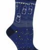 Ncaa Socks * | Buy Whd Firefly Socks For Women Gift For Outdoor Lovers Navy