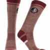 Ncaa Socks * | Flash Sale Tck Florida State Seminoles Socks Victory Parade Crew Length All Schools Garnet/Grey/White