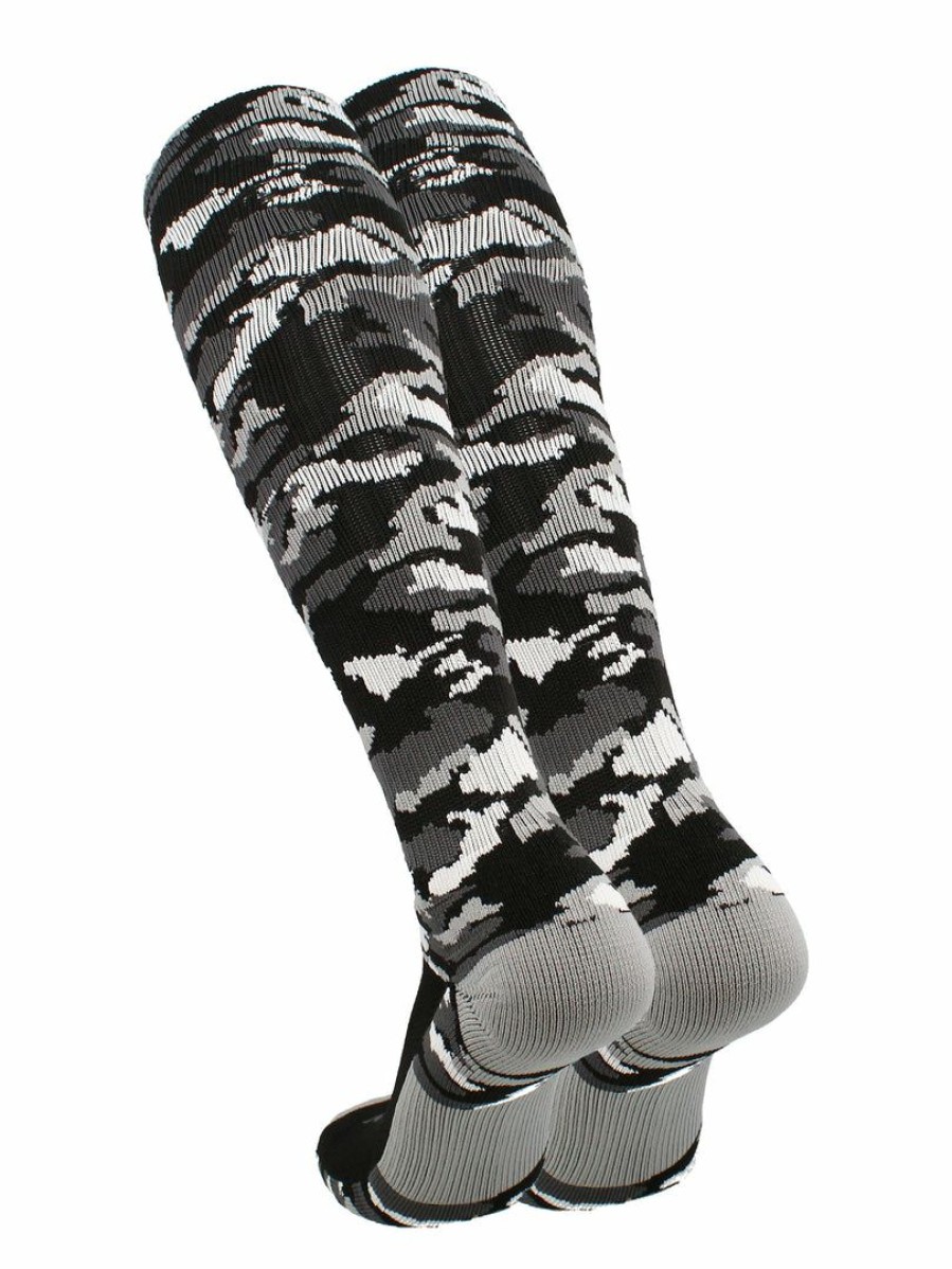 Ncaa Socks * | Coupon Crazy Socks Over The Calf Tck Sports Elite Performance Over The Calf Camo Socks