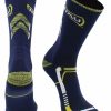 Ncaa Socks * | Coupon Tck Nau Lumberjacks Socks University Of Northern Arizona Lumberjacks Champion Crew Socks Blue/Gold