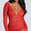 Lingerie * | Seven 'Til Midnight Cozy Sweater Romper