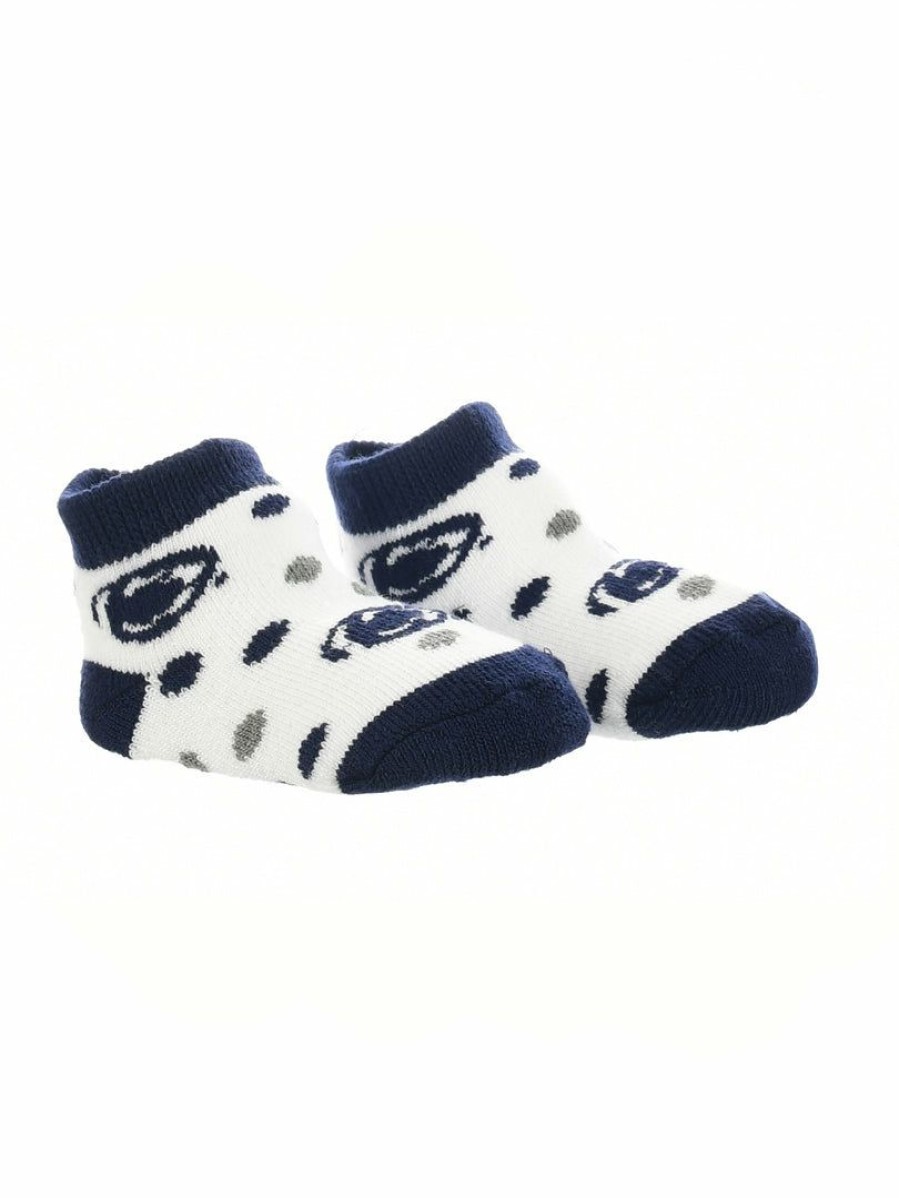 Ncaa Socks * | Outlet Tck Penn State Nittany Lions Toddler Socks Low Cut Little Fan Navy/Grey/White