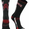 Ncaa Socks * | Deals Tck All Schools Unlv Rebels Socks University Of Nevada Las Vegas Rebels Champion Crew Socks Black/Scarlet