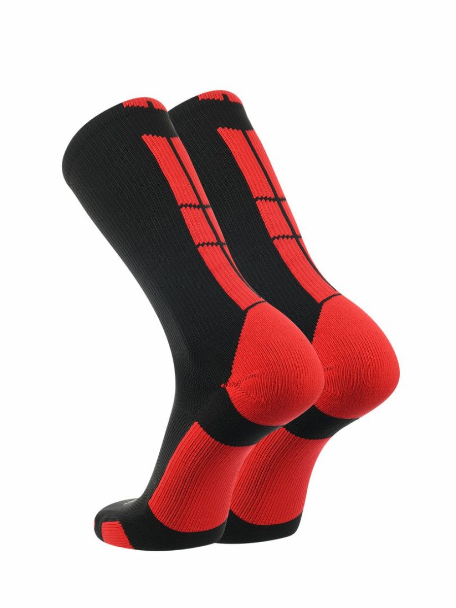 Ncaa Socks * | Wholesale Tck Baseline 3.0 Athletic Crew Socks Adult Sizes Basketball Socks