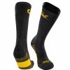 Ncaa Socks * | New Tck University Of California Berkeley Socks Pure Merino Wool Far Trek Charcoal/Gold